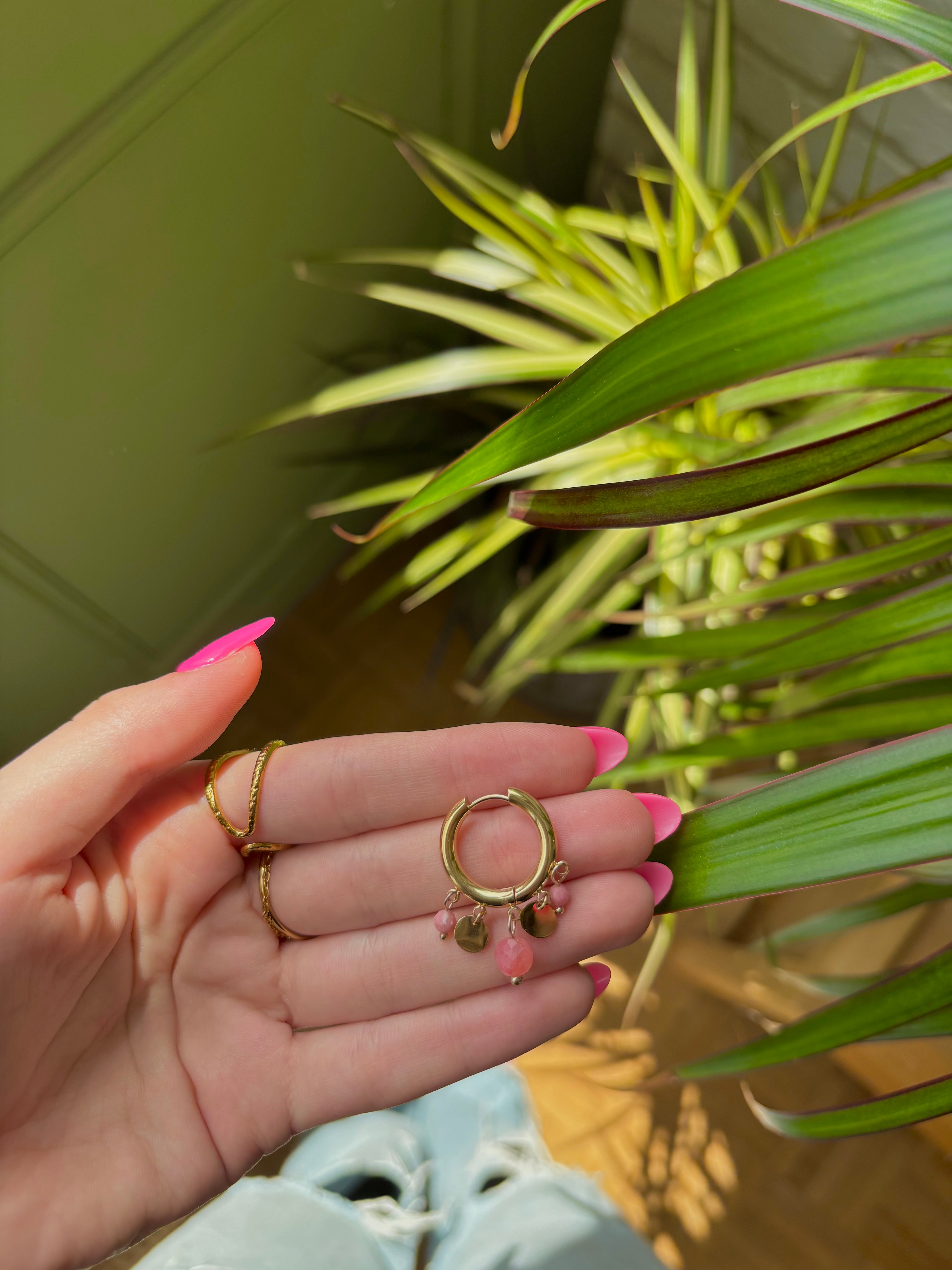 Boucles d’oreilles Rosa